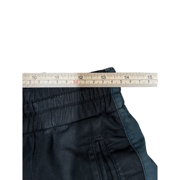 Kenzo Pants Men 27 waist Black Green Strip Pull On Draw String - Picture 12 of 15
